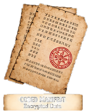 Coded shipping manifest