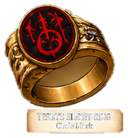Tessa Vale's Circle signet ring